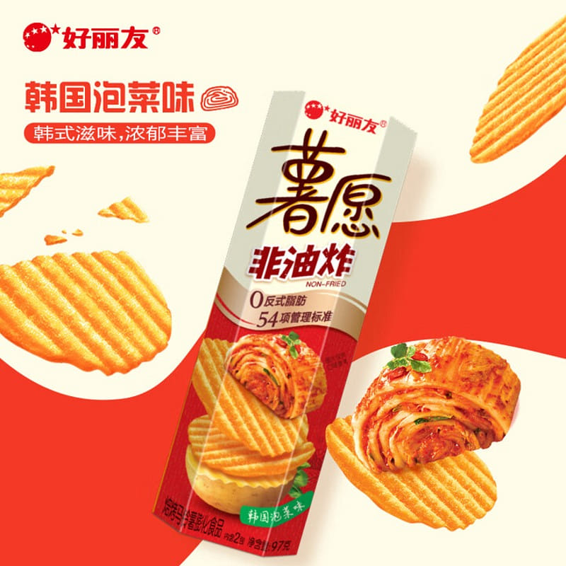 Orion Potato Chips with Kimchi Flavor 97 g
