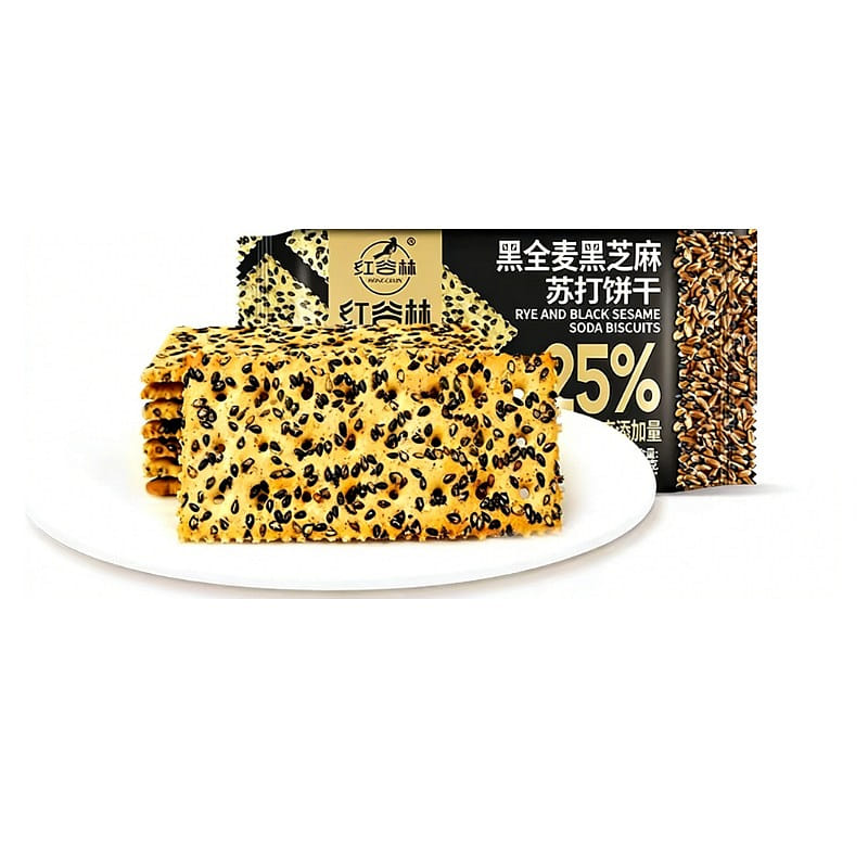 Black sesame seeds Soda crackers 208g*1 208 g