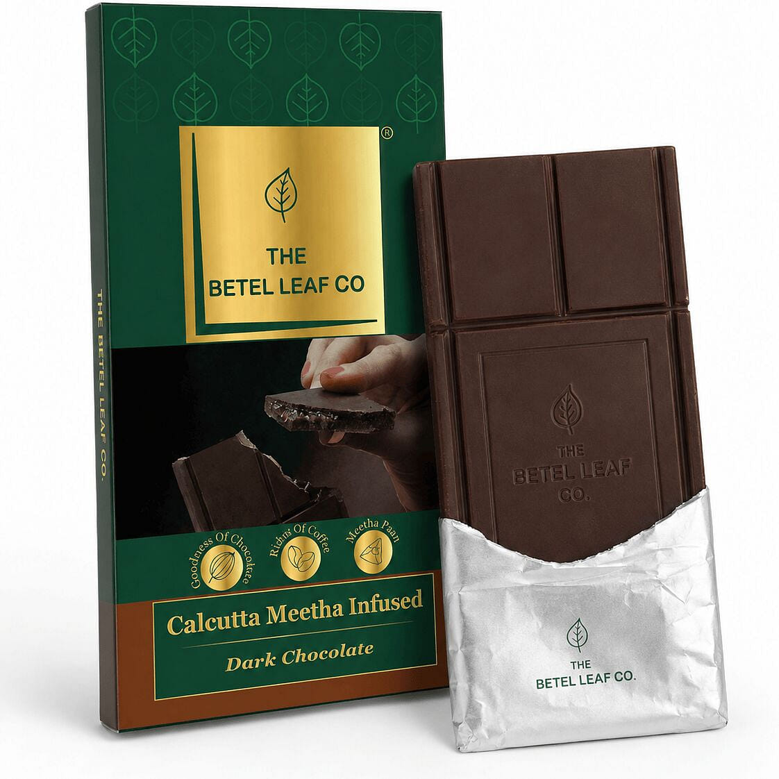 The Betel Leaf Co. Paan Chocolate Bar I DARK 14.99 pack