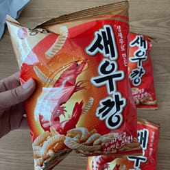 [Korea Direct] Nongshim Shrimp Chips 90g, 5 pieces 450 g