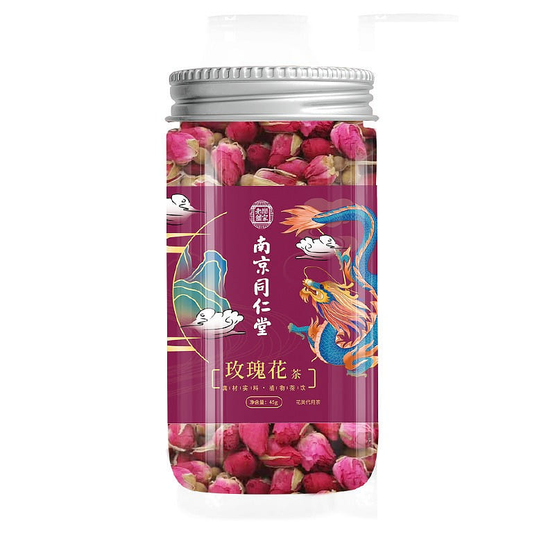 Nanjing Tongrentang Heavy Rose Flower Women's Nourishing Nourishing Tea 45g/bot 45 그램
