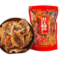 Zhanjiang specialty honey sauce spicy yellow croaker fillet ready to eat crispy sesame small yellow croaker dried seafood snack 250g * 1 bag Original flavor 250 g