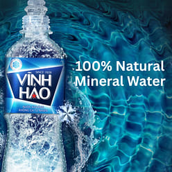 [Vinh Hao] Natural Mineral Water 500ml x3 17.64 oz