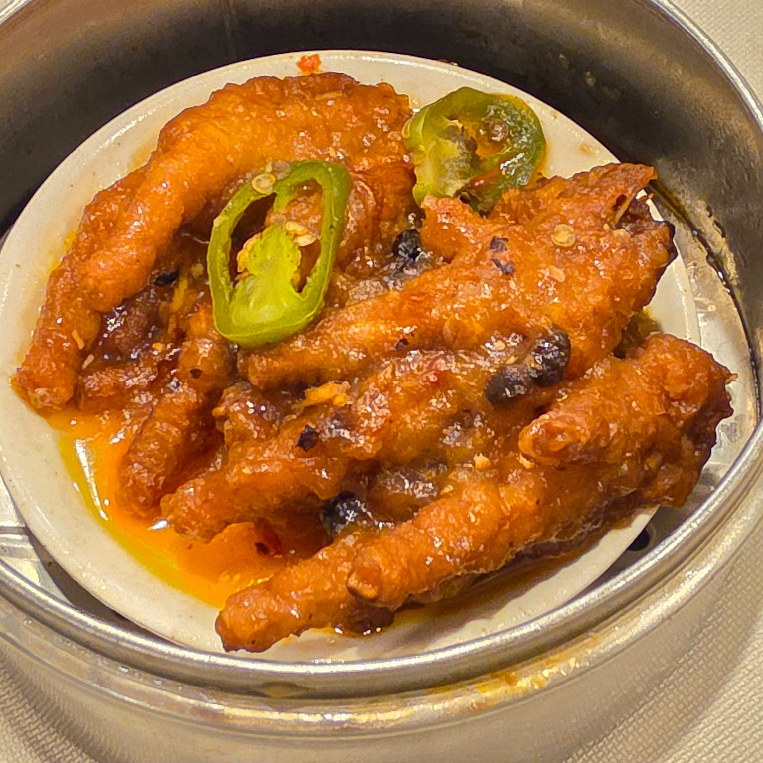 Chicken Claw w/ Black Bean Sauce 1 each