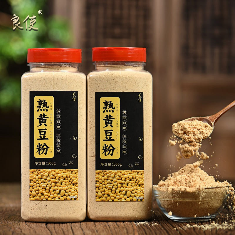 Instant cooked pure soybean powder 500 g