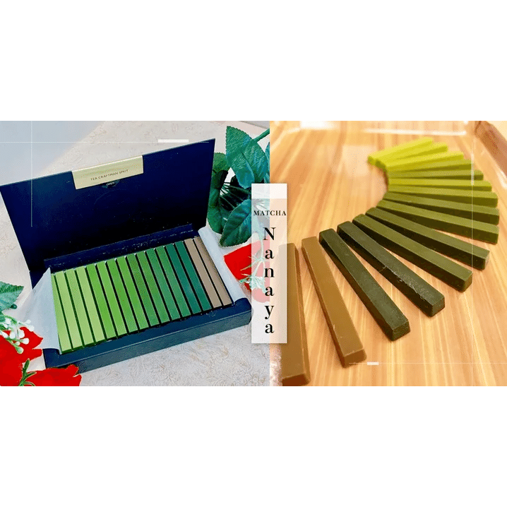 PREMIUM MATCHA 7 チョコレート 90g PREMIUM MATCHA 7 スティック型チョコ8種×各2本入り（ご購入3個