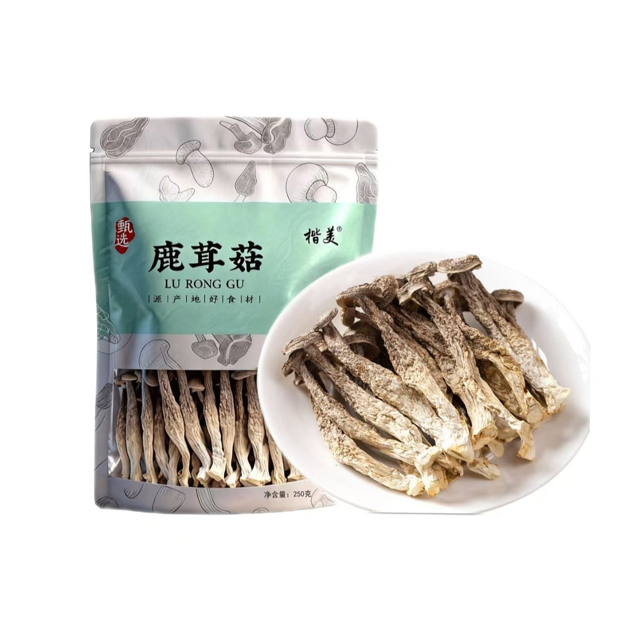Dried Deer Antler Mushrooms250g*1 bag 250 g