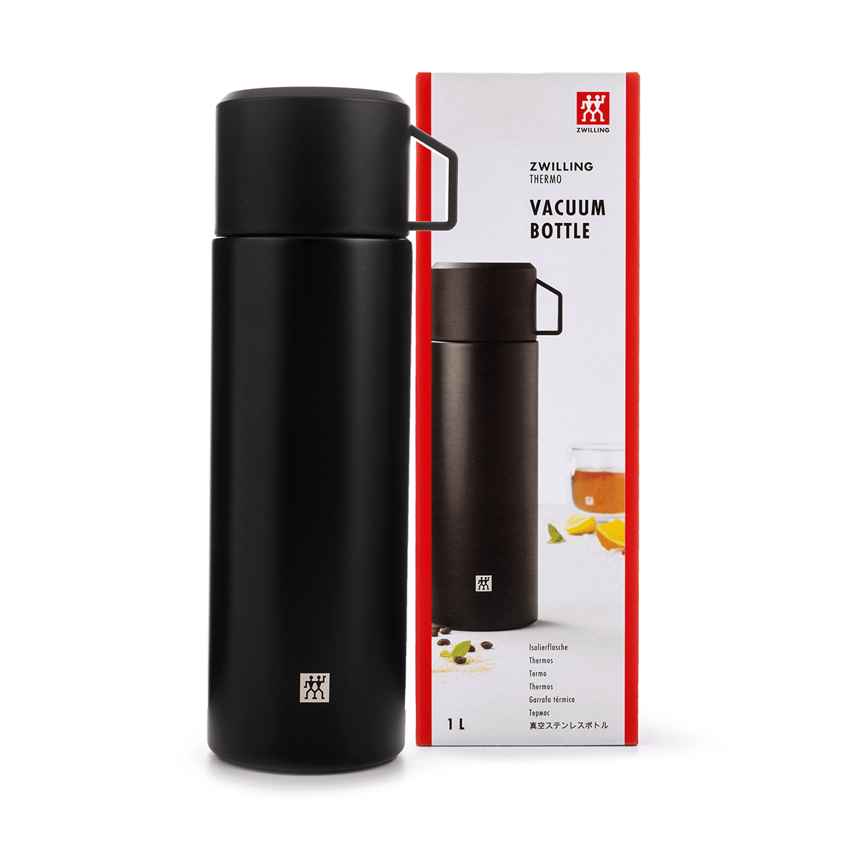 Zwilling 텀블러 보온병 33.8oz 매트블랙 1 개입