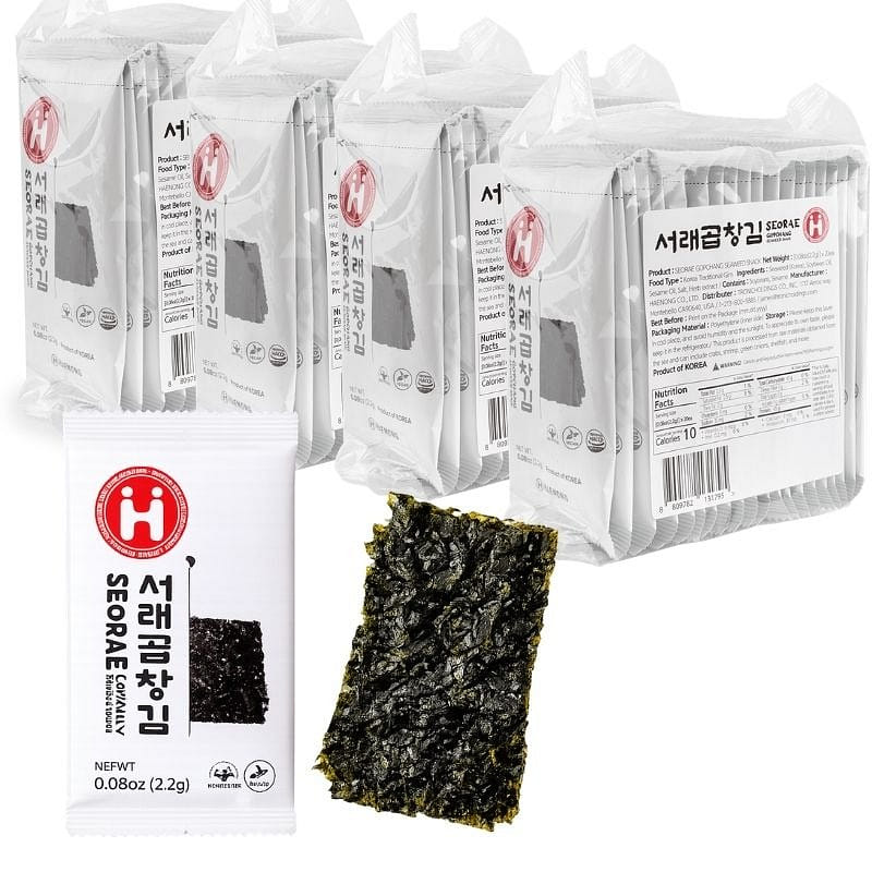 서래곱창김 20팩(44g) * 4팩 = 176g (도시락김, 곱창김 ) 20 개*4 팩