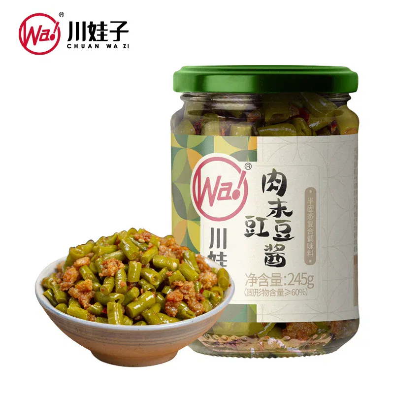 Chuanwazi minced meat and cowpea sauce 245g * 1 245 g