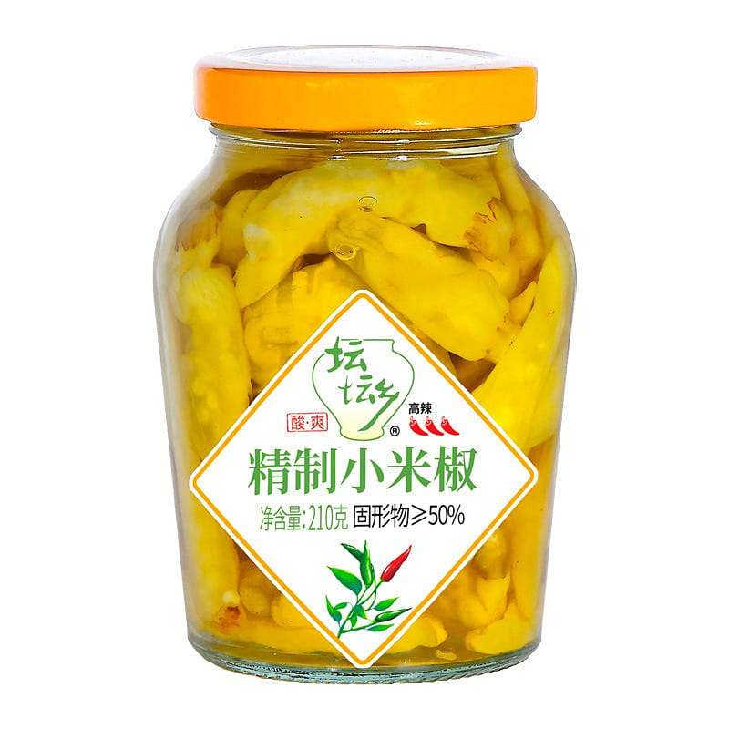 절인 고추 210g 1 병