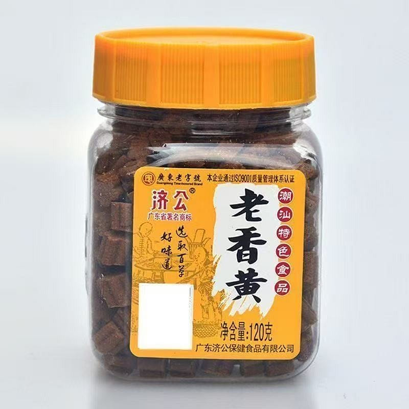 濟公老香黃潮汕特產休閒零食 120 克