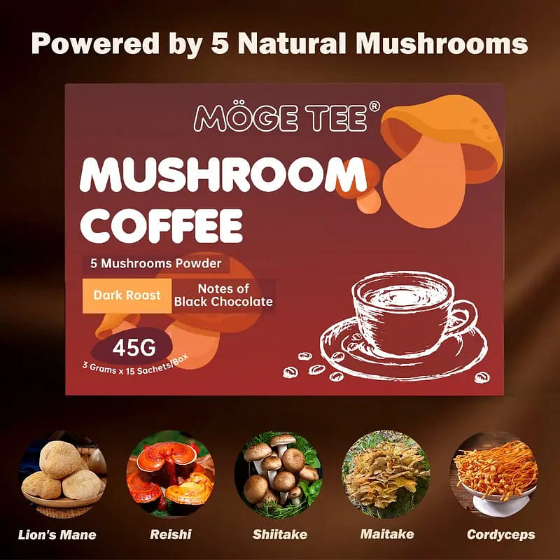 MOGE TEE Mushroom Coffee 15 팩