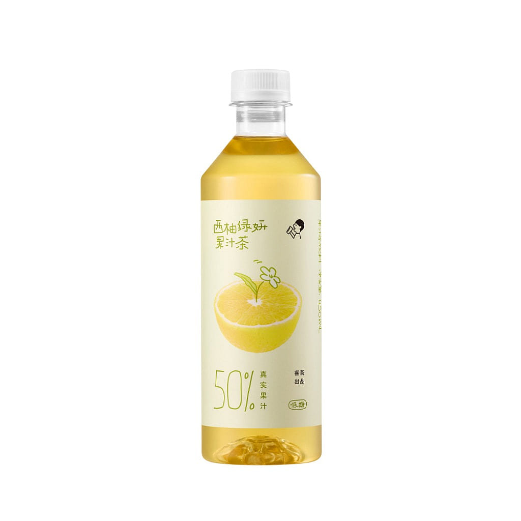 HEYTEA Grapefruit Green Tea 450ml 1 병