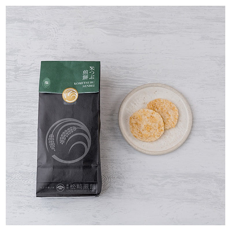 GINZAMATUSAKI SENBEI Tokyo Limited Kome Tsubu Senbei Salt Flavor 12 pcs 1 개