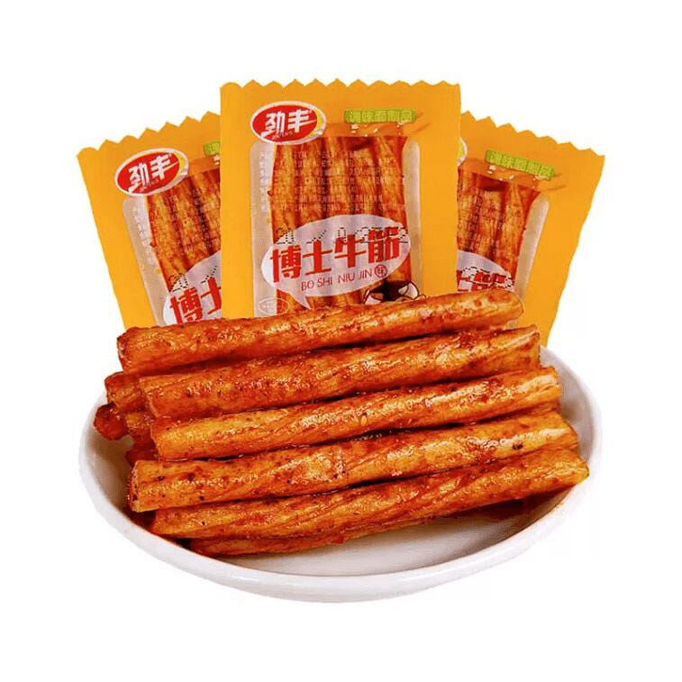 Beef tendon spicy strips small package 3 packs 60 그램