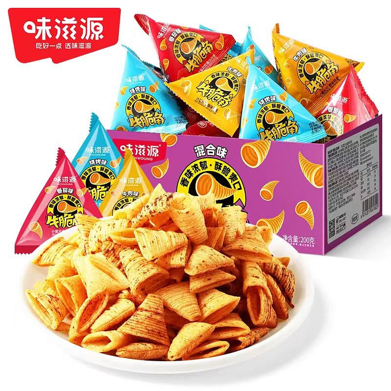 味滋源 牛脆角虎牙脆 混合装 200g*1盒 200 克