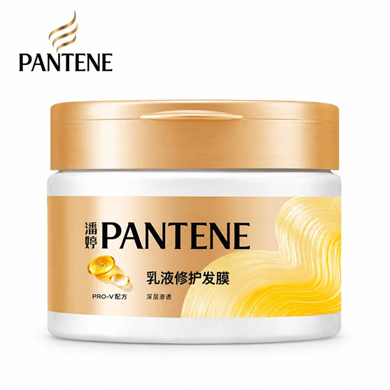 Pantene 밀크 리페어 헤어마스크, 모발 코어부터 깊이 영양 공급하여 손상된 머리카락을 정성껏 케어합니다 270 g