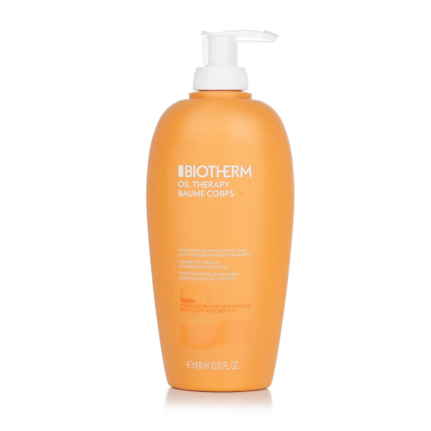 Biotherm Oil Therapy Baume Corps Nutri-Replenishing Body Treatment with Apricot Oil (For Dry Skin)  400ml/13.52oz 400 ml(ミリリットル)