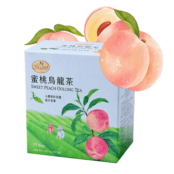 weee_beverages_台湾【甘醇底韵】曼宁  蜜桃乌龙茶 52.5 克