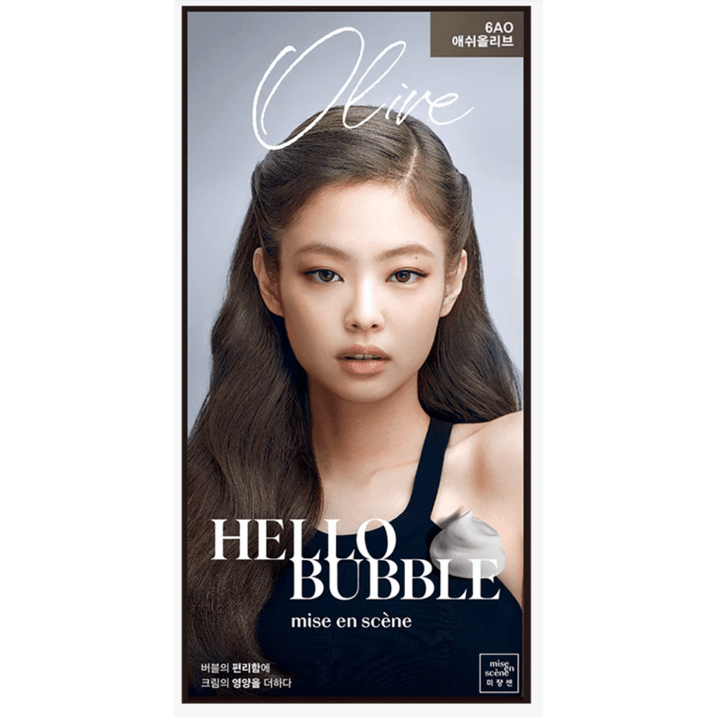 Miseenscene all new Hello Bubble 6AO 30G Ash Olive 1 ส่วน