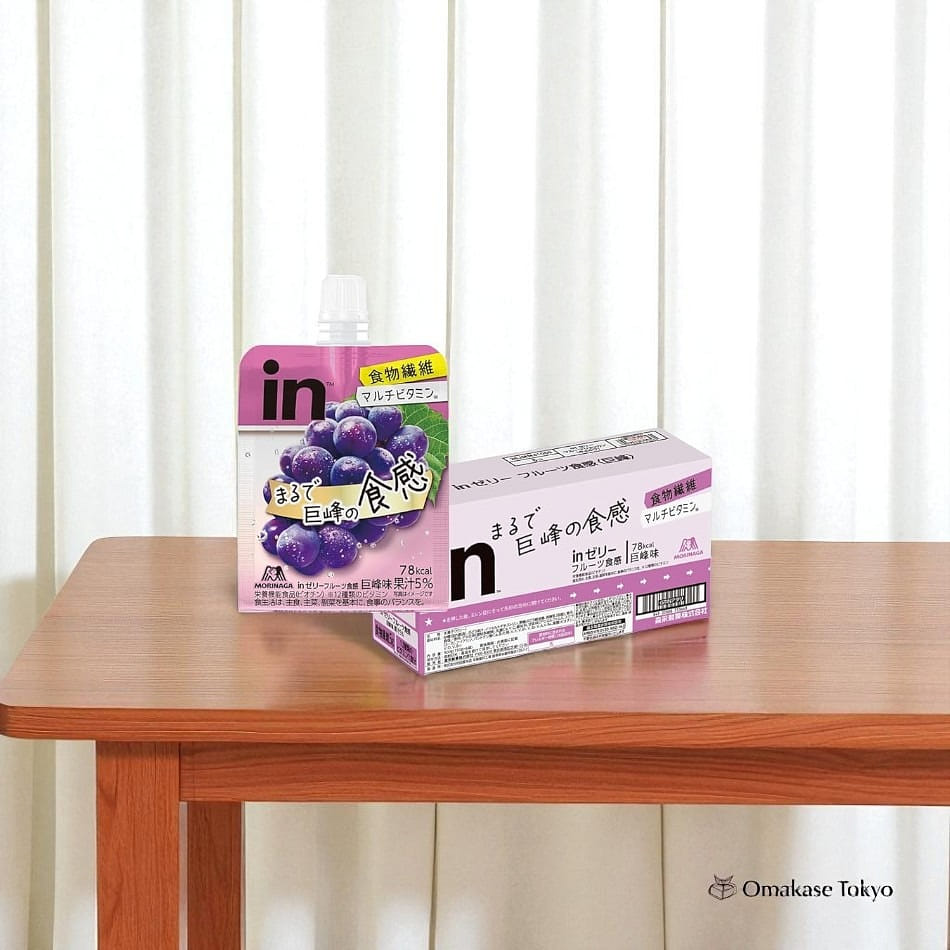 Morinaga In Jelly Fruit Texture Kyoho Grape 6 Pcs 1000 グラム