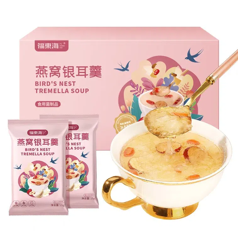 Fudonghai Bird's Nest and Silver Ear Jelly 90g/box 90 กรัม