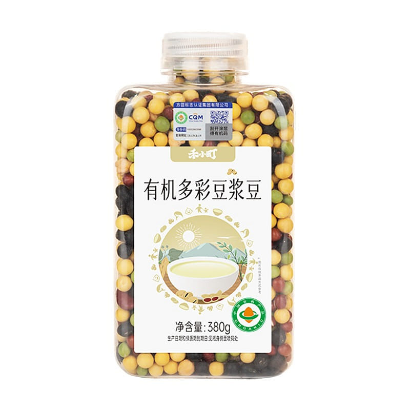 He Xiaomachi Organic Colorful Soy Milk Beans 380g 380 g