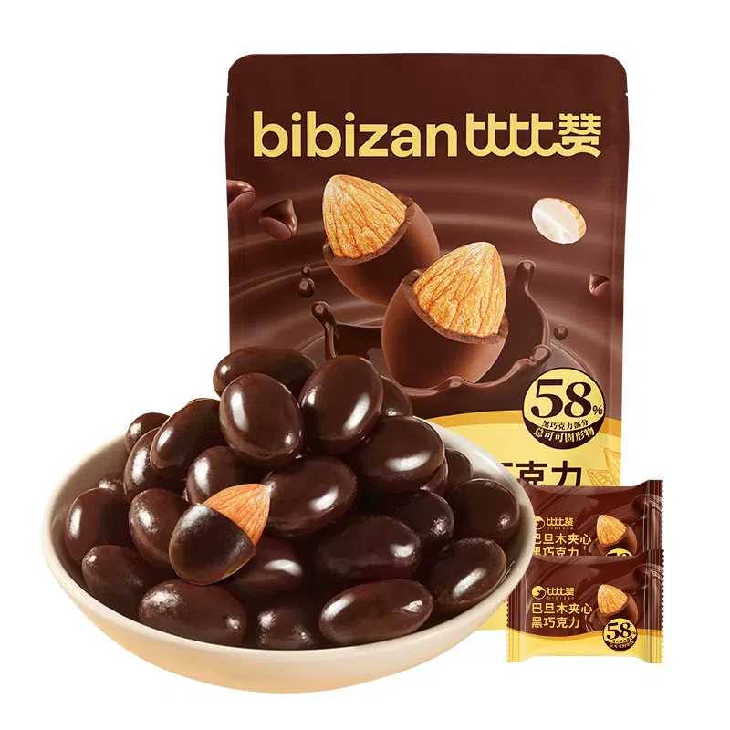 Almond Sandwich Dark Chocolate Snacks 90g1 pack 90 그램