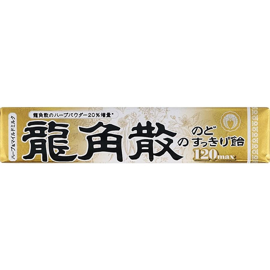 日本直邮 龙角散 RYUKAKUSAN 止咳化痰润喉喉糖 蜂蜜牛奶味 10粒 / 1 份