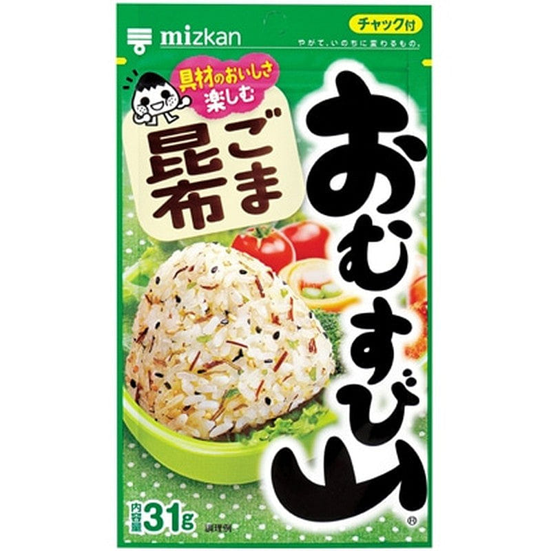 Mitsukan Omusubiyama Sesame Kombu [Furikake 31g] 1 each