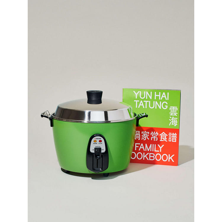 大同11 杯全不鏽鋼電鍋和蒸鍋(美規)，綠色- 入門套裝- Weee!