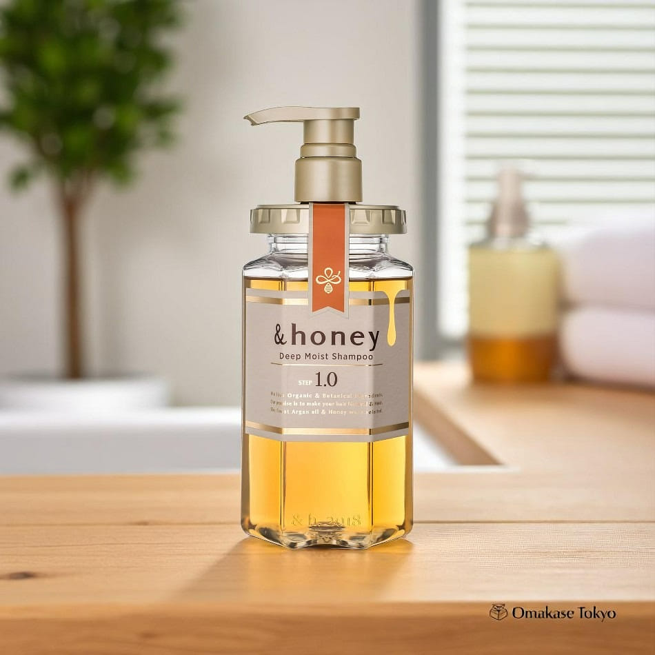 &honey Deep Moist Shampoo 1.0 (Japanese Honey Shampoo) 440ml 440 มิลลิลิตร
