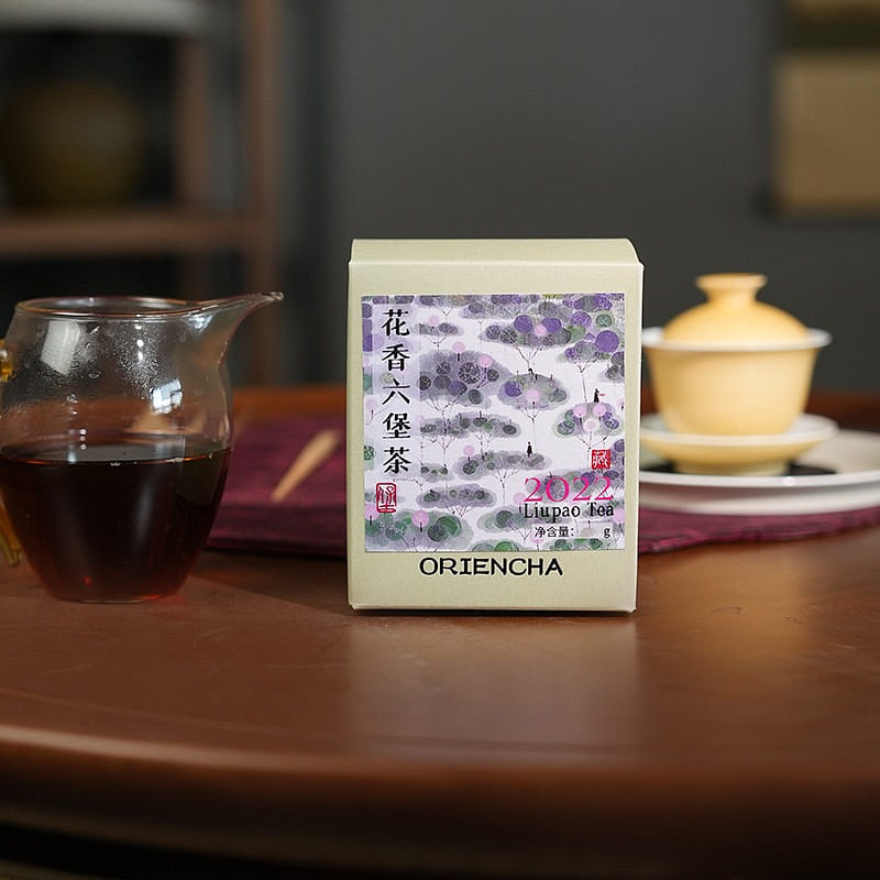 Floral Fragrance Liu Bao Tea 100 g