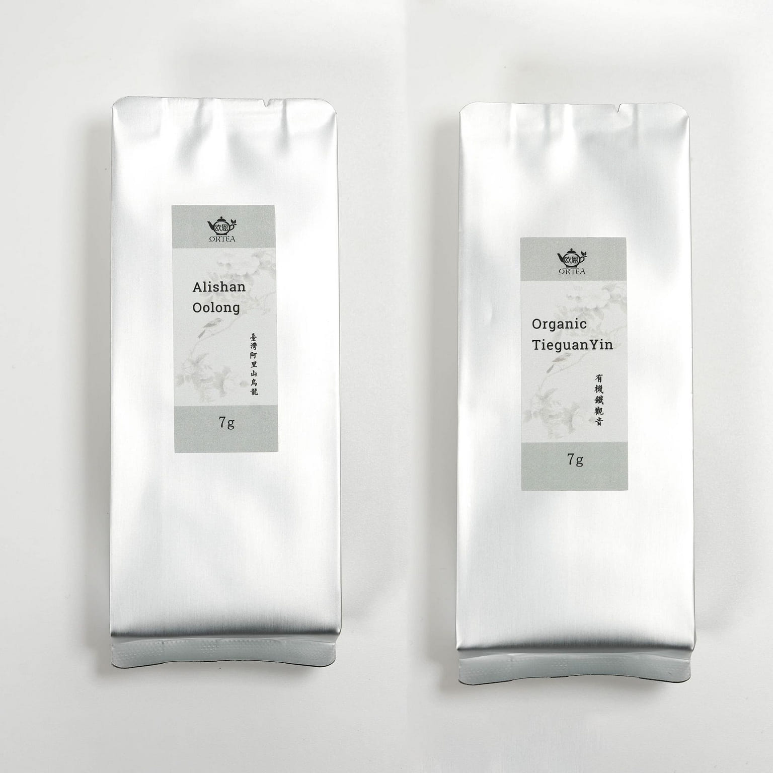 Oolong Tea Sample 2 Alishan Oolong Refreshing Tieguanyin 6pcs 1 ส่วน