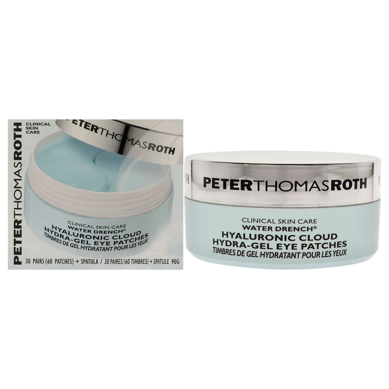 Water DrenchHyaluronicCloud EyePatches PeterThomas 60 อัน