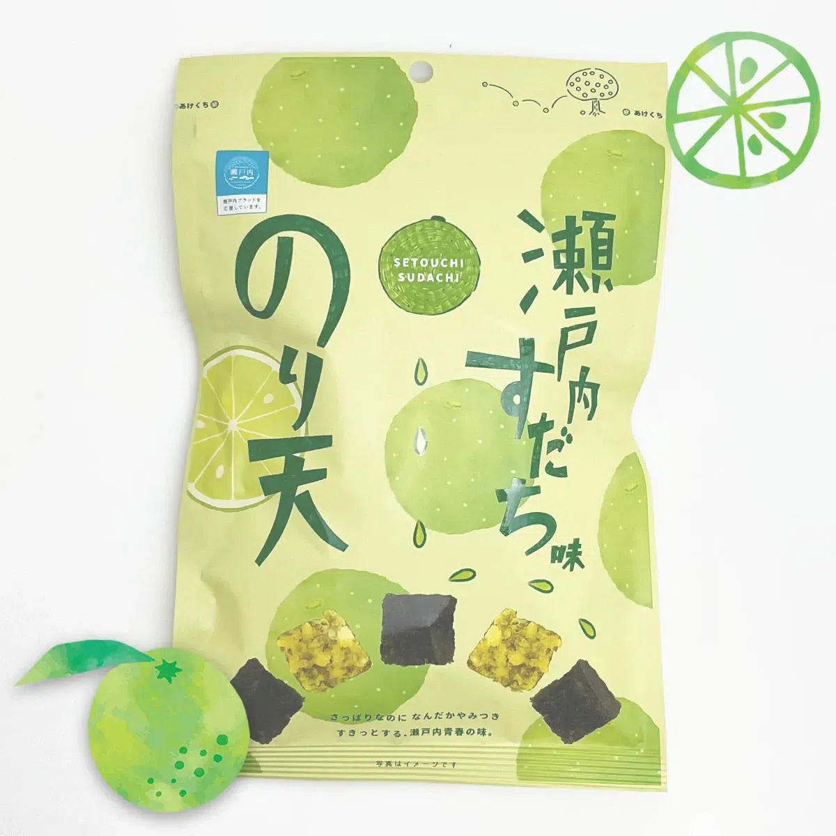 Maruka Seaweed Tempura Setouchi Sudachi Flavor 54 g