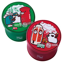 Panda Cookies+Shortcake Mini Set 1 can