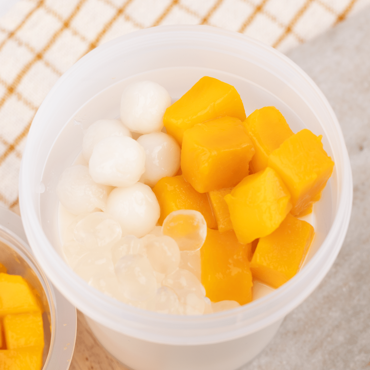 Coconut Jelly w Mango 8 ออนซ์