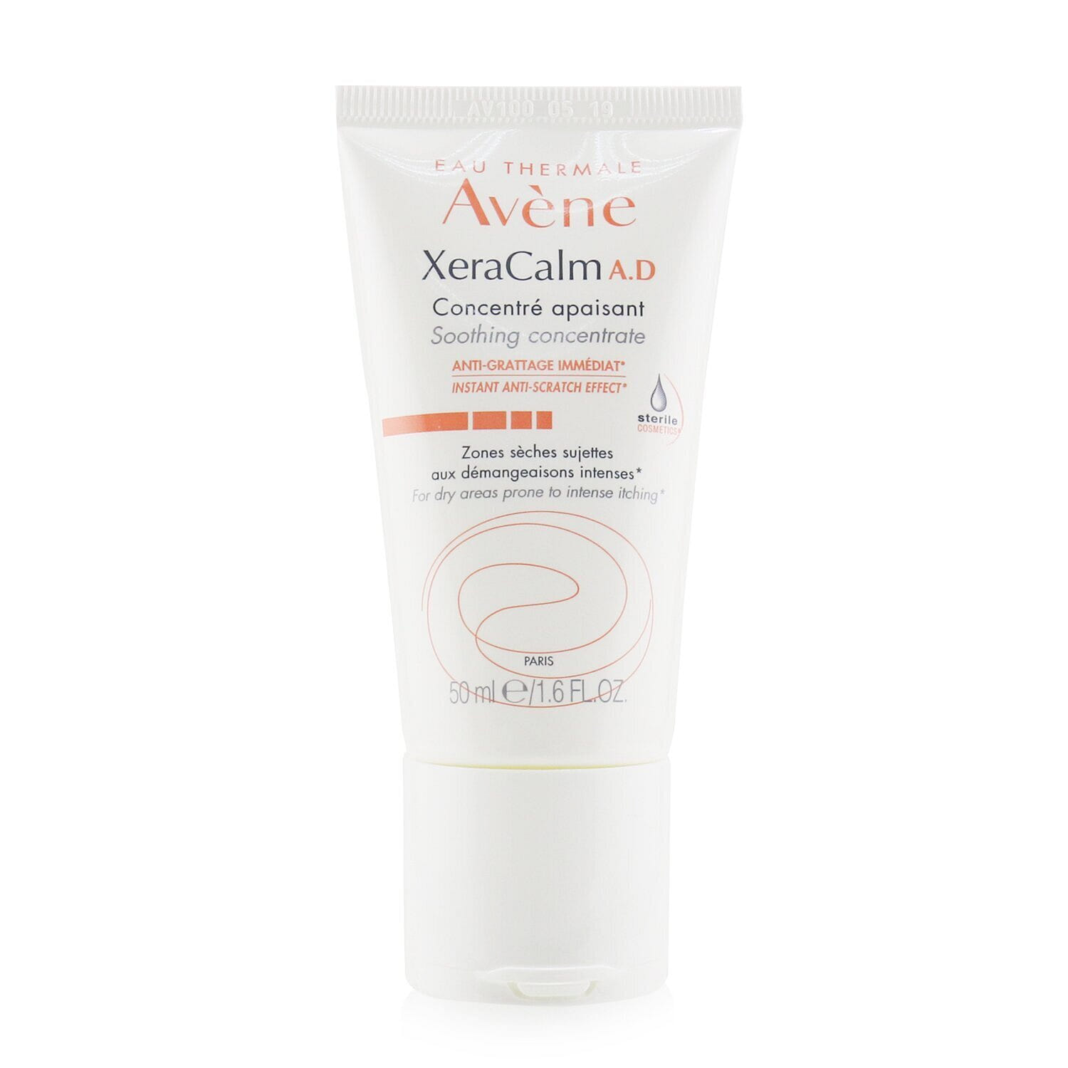 Avene XeraCalm A.D Soothing Concentrate - For Dry Areas Prone to Intense Itching &amp; Atopic Eczema 50ml/1.6oz 50 มิลลิลิตร