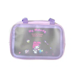 Sanrio Scrub Makeup Bag Waterproof Portable Large-My Melody 1 each