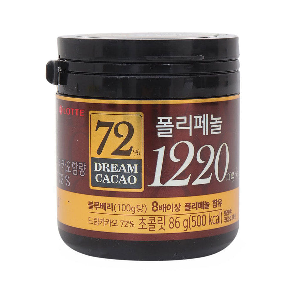 롯데 드림 카카오 72% 86 그램