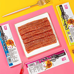 Gen's Vegetarian Ox Tail Seasoned Pasta Snacks Spicy 18g/bag 18 g