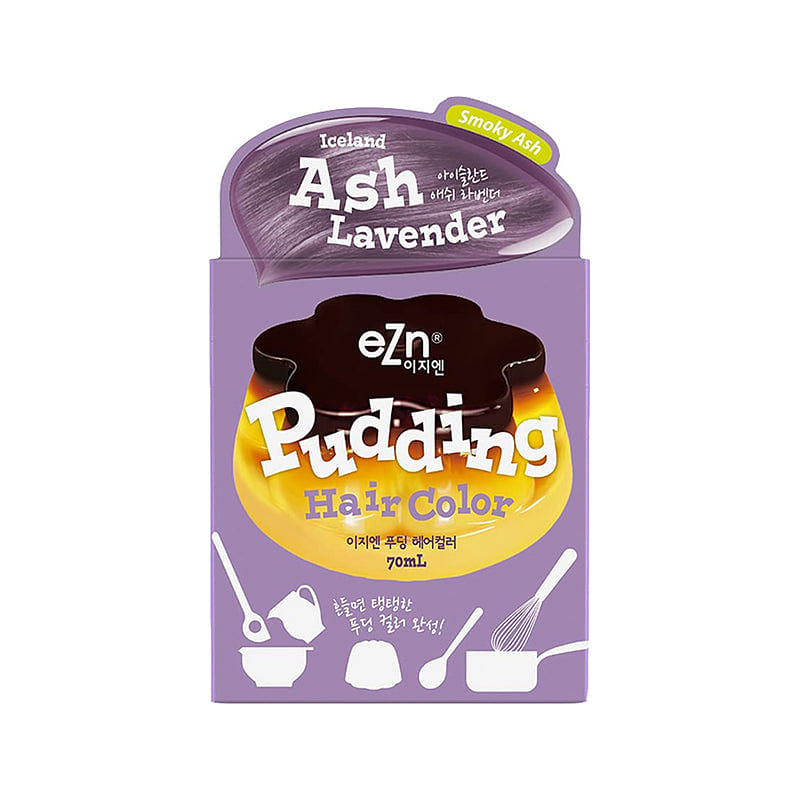 eZn Iceland Ash Lavender Pudding Hair Color 140ml 1 개