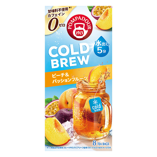 Tea Boutique Cold Brew Tea Peach Passion Fruit 20g 1 개