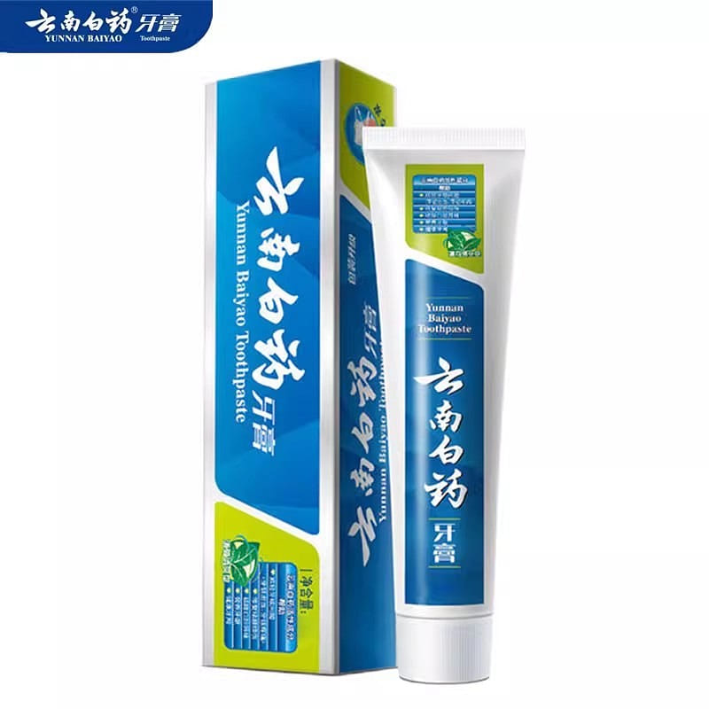Yunnan Baiyao Toothpaste: Mint-flavored for fresh 230 g