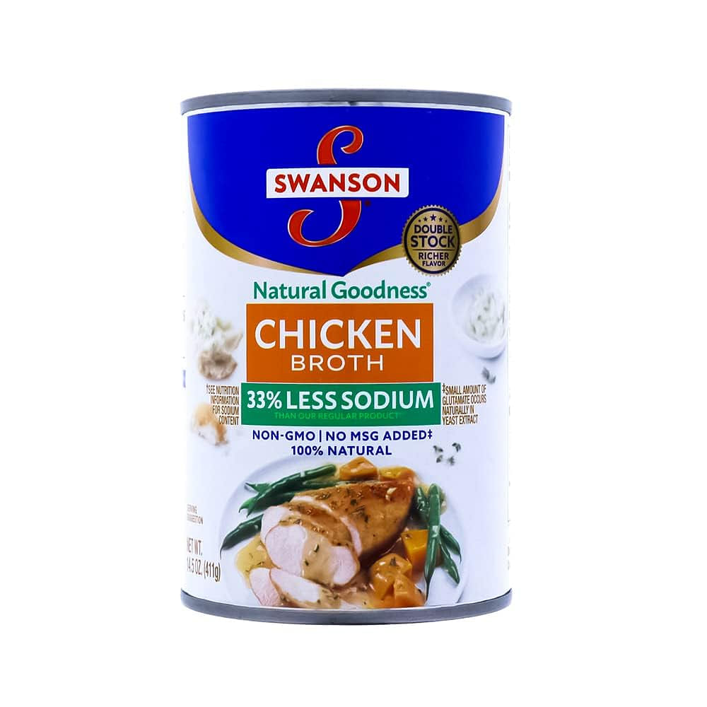 [Swanson] Natural Goodness Chicken Broth - 14.5oz 1 캔