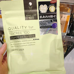 Derma Laser Super Tea Tree 100 Face Mask Maintain Water-Oil Balance Acne Treatme 1 each