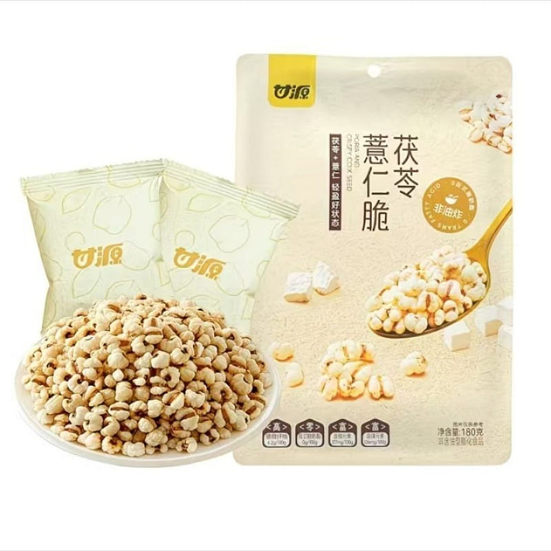 Poria cocos and Job's tears flower health snack 180 g