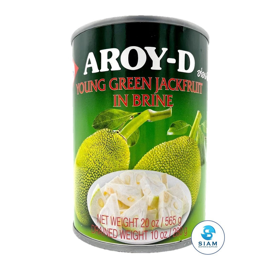 Aroy-D Young Green Jackfruit in Brine (Drain Wt 10 oz) 20 盎司